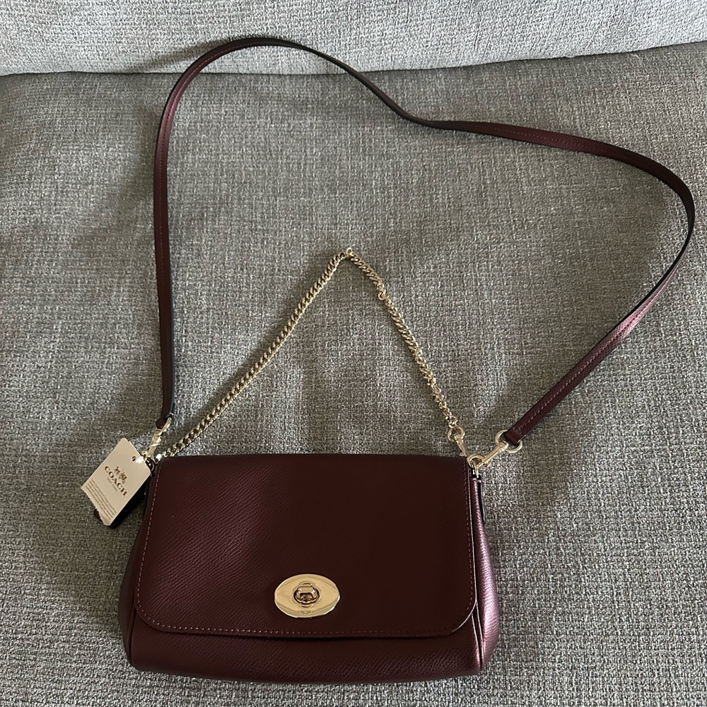 NEW! Coach Versatile Bag (Metallic Cherry) - Picture 12 of 13